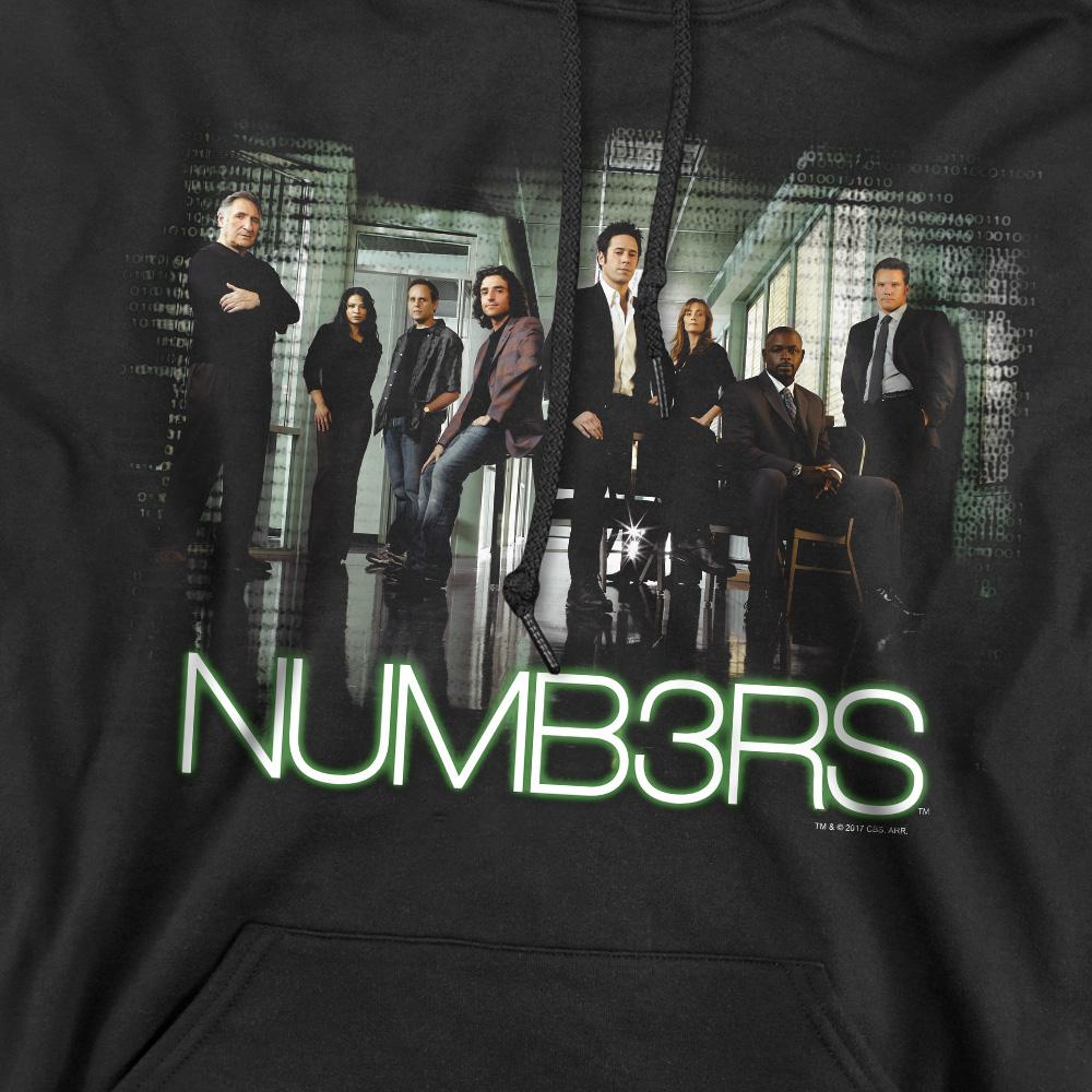 Black - Pack Shot - Numb3rs Mens Cast Hoodie