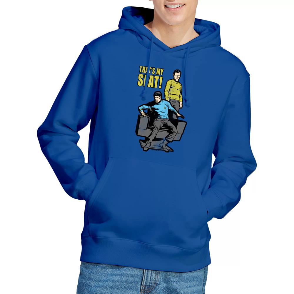 Royal Blue - Lifestyle - Star Trek Mens My Seat Hoodie