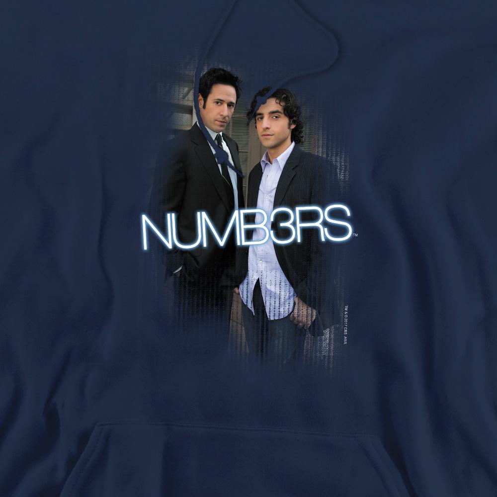 Navy - Pack Shot - Numb3rs Mens Don & Charlie Hoodie