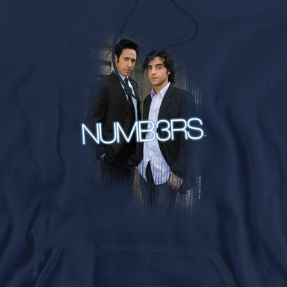 Navy - Pack Shot - Numb3rs Mens Don & Charlie Hoodie