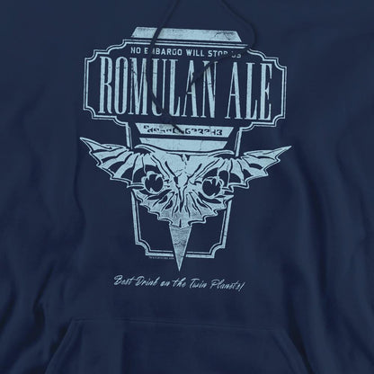 Navy - Pack Shot - Star Trek: The Next Generation Mens Romulan Ale Hoodie