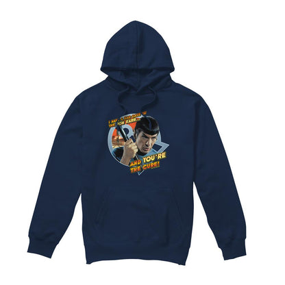 Navy - Front - Star Trek Mens Pon Farr Hoodie