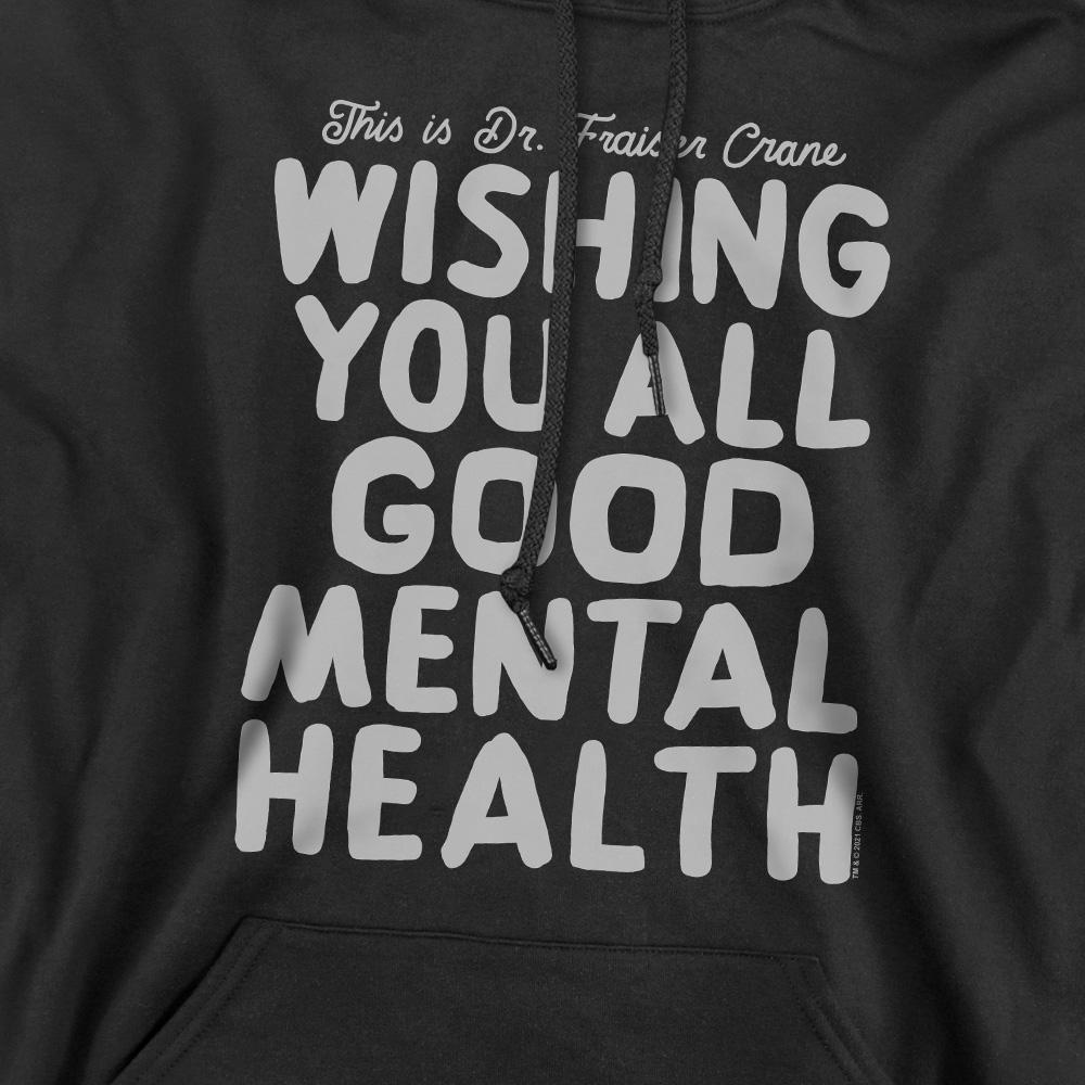 Black - Side - Frasier Mens The Frasier Sign Off Hoodie