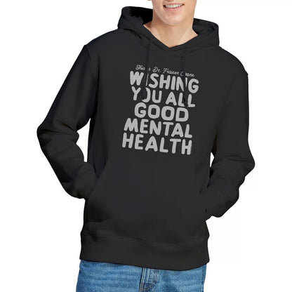 Black - Pack Shot - Frasier Mens The Frasier Sign Off Hoodie