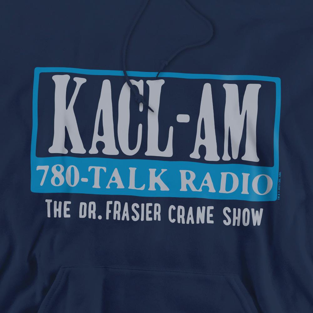 Navy - Side - Frasier Mens KACL-AM Talk Hoodie