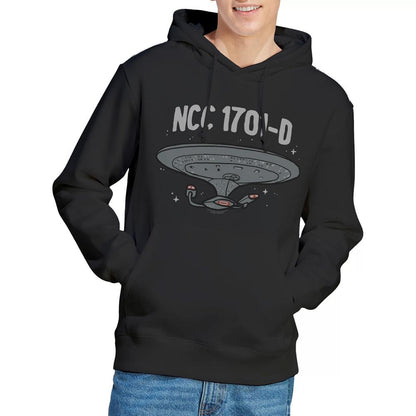 Black - Lifestyle - Star Trek Mens The Next Generation Hoodie