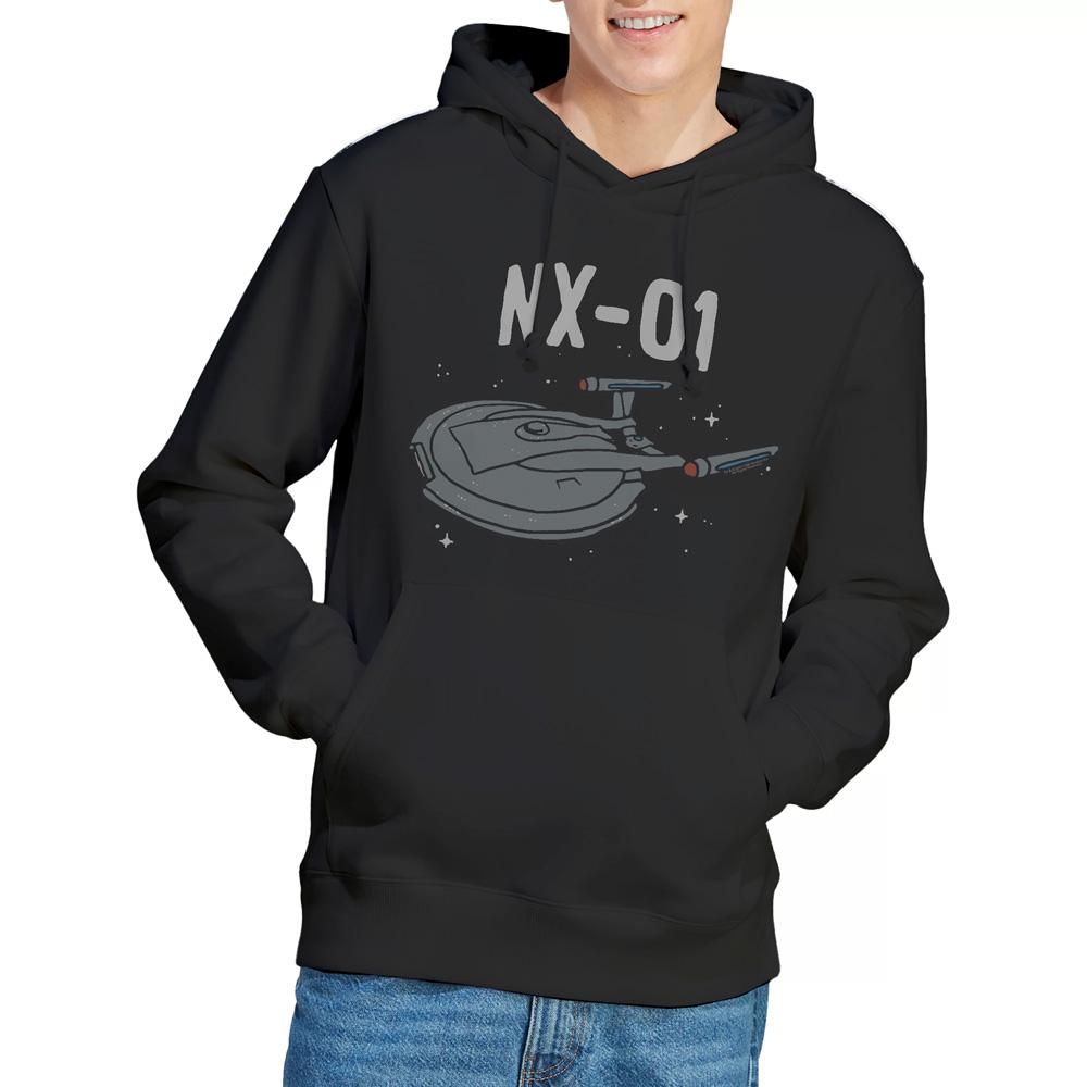 Black - Lifestyle - Star Trek Mens The OG NX Class Hoodie