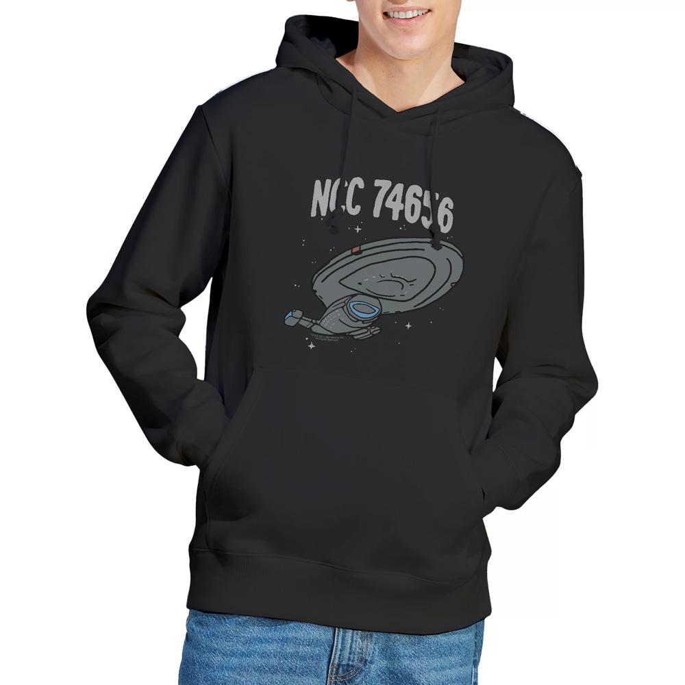 Black - Lifestyle - Star Trek Mens The Intrepid Class Hoodie