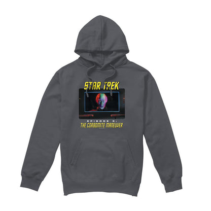 Charcoal - Front - Star Trek Mens The Corbomite Maneuver Hoodie