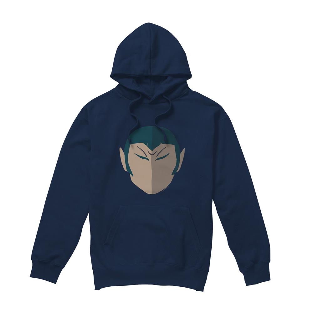 Navy - Front - Star Trek Mens The Romulan Hoodie