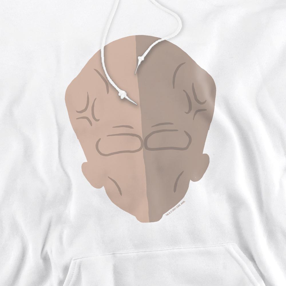 White - Pack Shot - Star Trek Mens The Talosian Hoodie