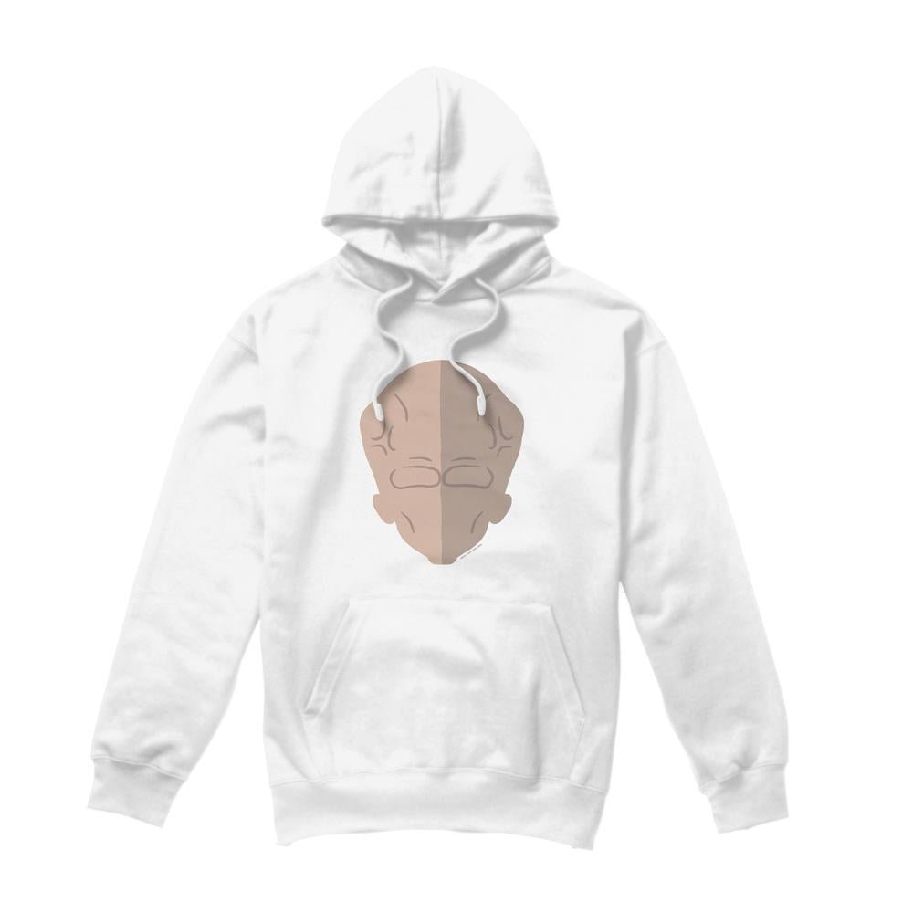 White - Front - Star Trek Mens The Talosian Hoodie