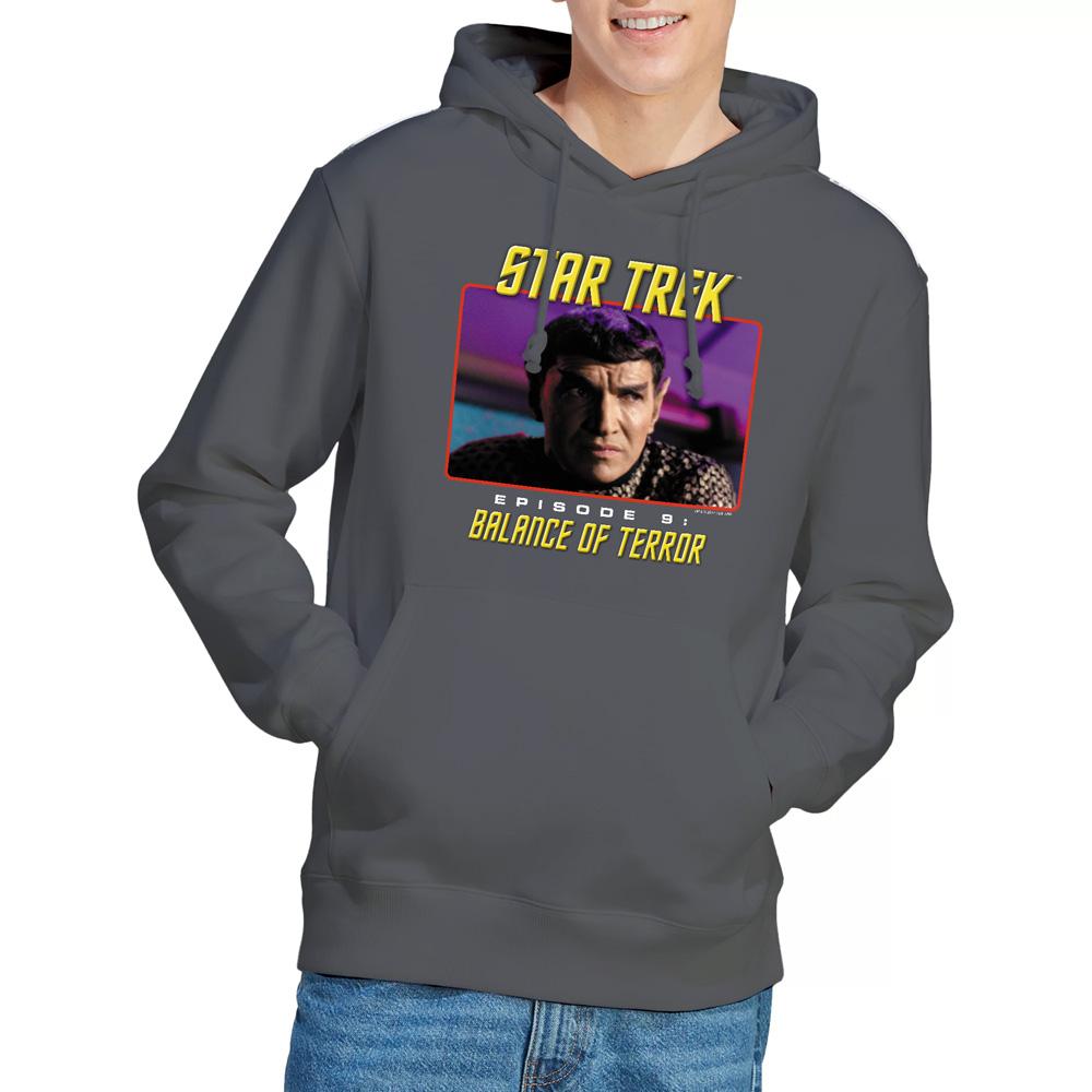 Charcoal - Lifestyle - Star Trek Mens Balance of Terror Hoodie