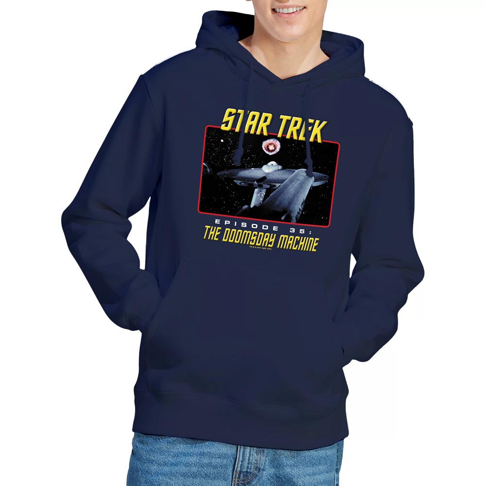 Navy - Lifestyle - Star Trek Mens The Doomsday Machine Hoodie