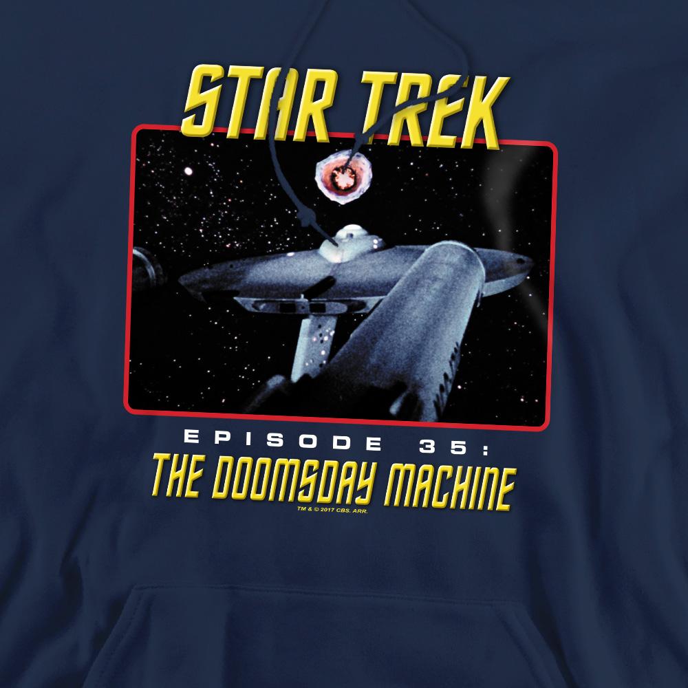 Navy - Pack Shot - Star Trek Mens The Doomsday Machine Hoodie