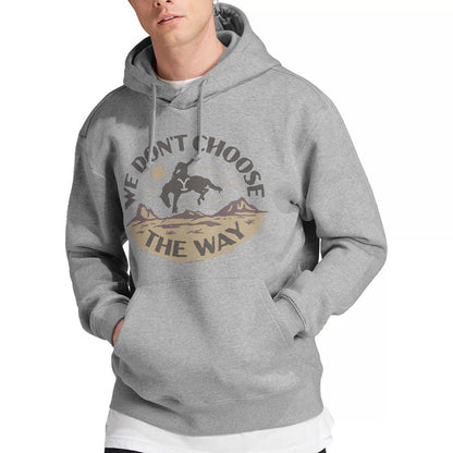 Sport Heather - Lifestyle - Yellowstone Mens We Don´t Choose The Way Hoodie