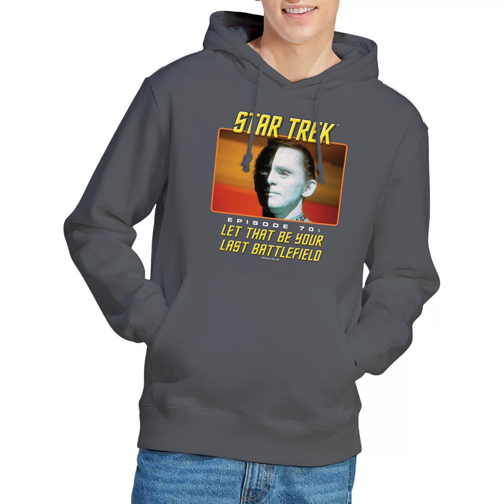 Charcoal - Lifestyle - Star Trek Mens Last Battlefield Hoodie