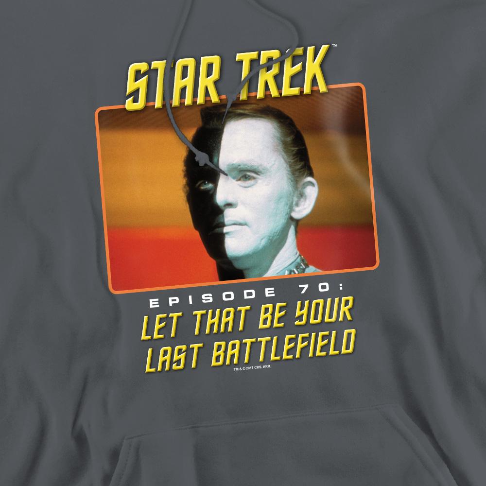 Charcoal - Pack Shot - Star Trek Mens Last Battlefield Hoodie