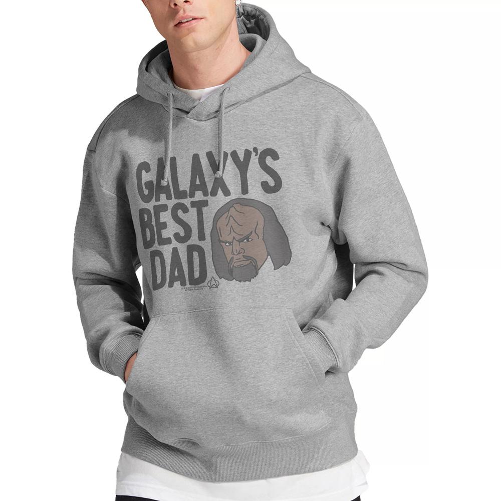 Sport Heather - Lifestyle - Star Trek: The Next Generation Mens Galaxy´s Best Dad Hoodie