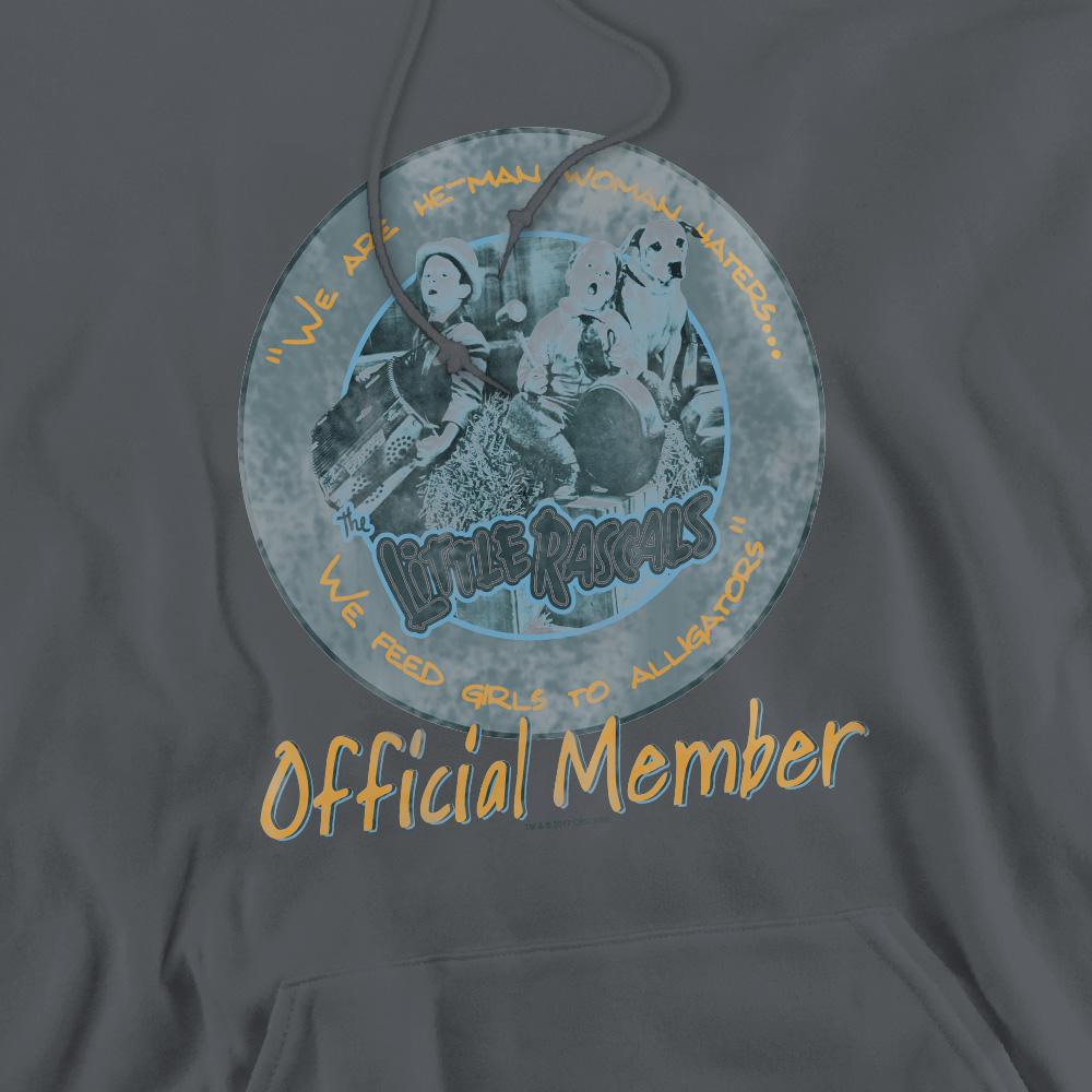 Charcoal - Pack Shot - The Little Rascals Mens He Man Woman Haters Hoodie