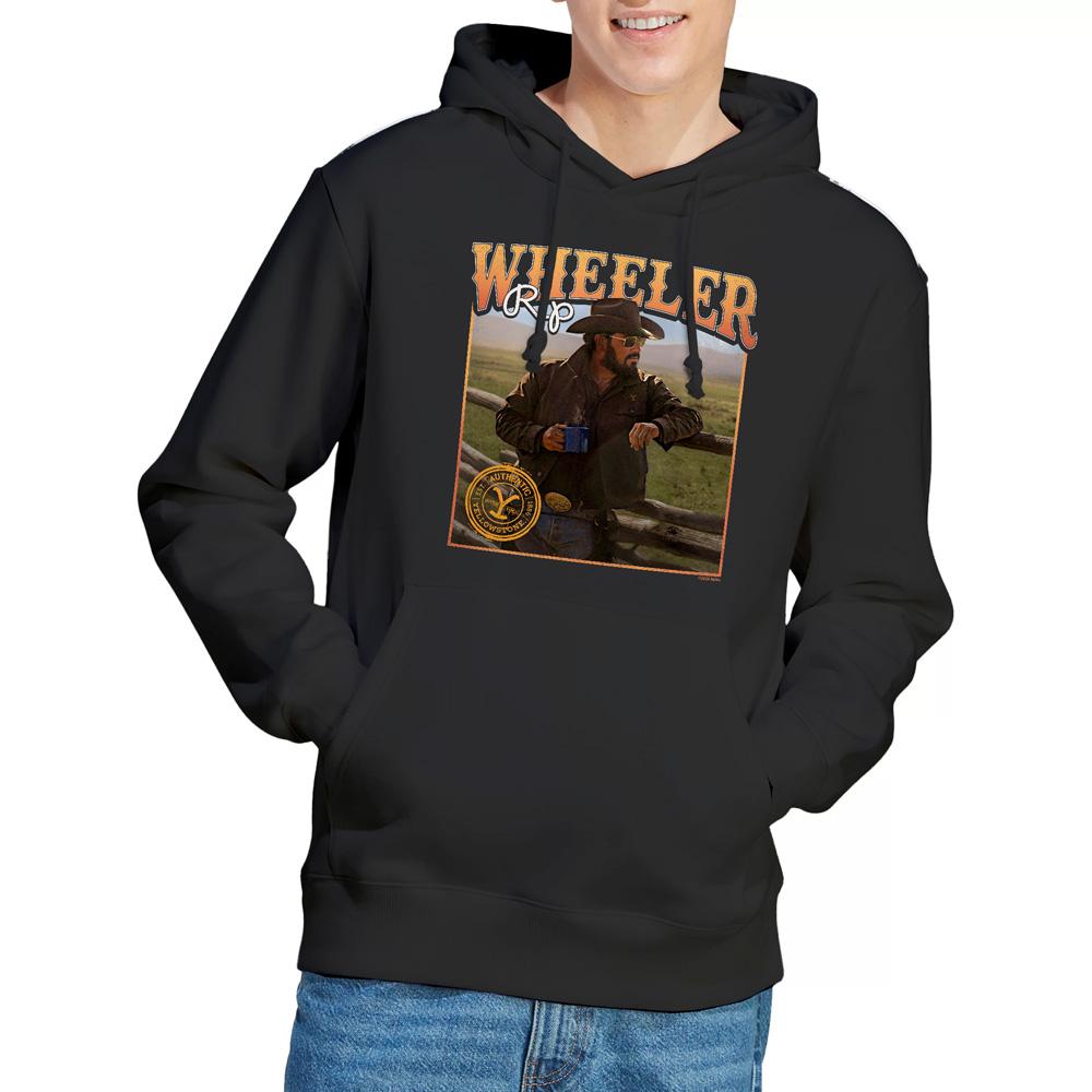 Black - Lifestyle - Yellowstone Mens Coffee with Rip Wheeler Hoodie