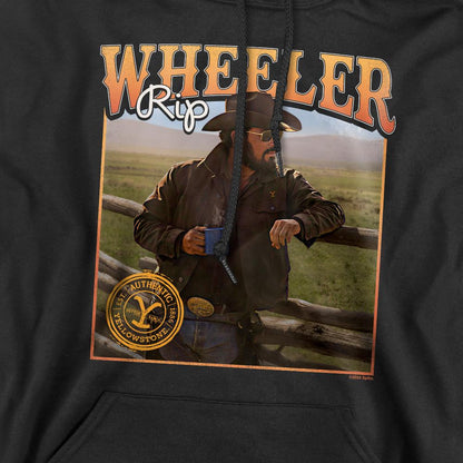 Black - Pack Shot - Yellowstone Mens Coffee with Rip Wheeler Hoodie