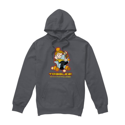 Charcoal - Front - Star Trek Quogs Mens Not as Frustrating Hoodie