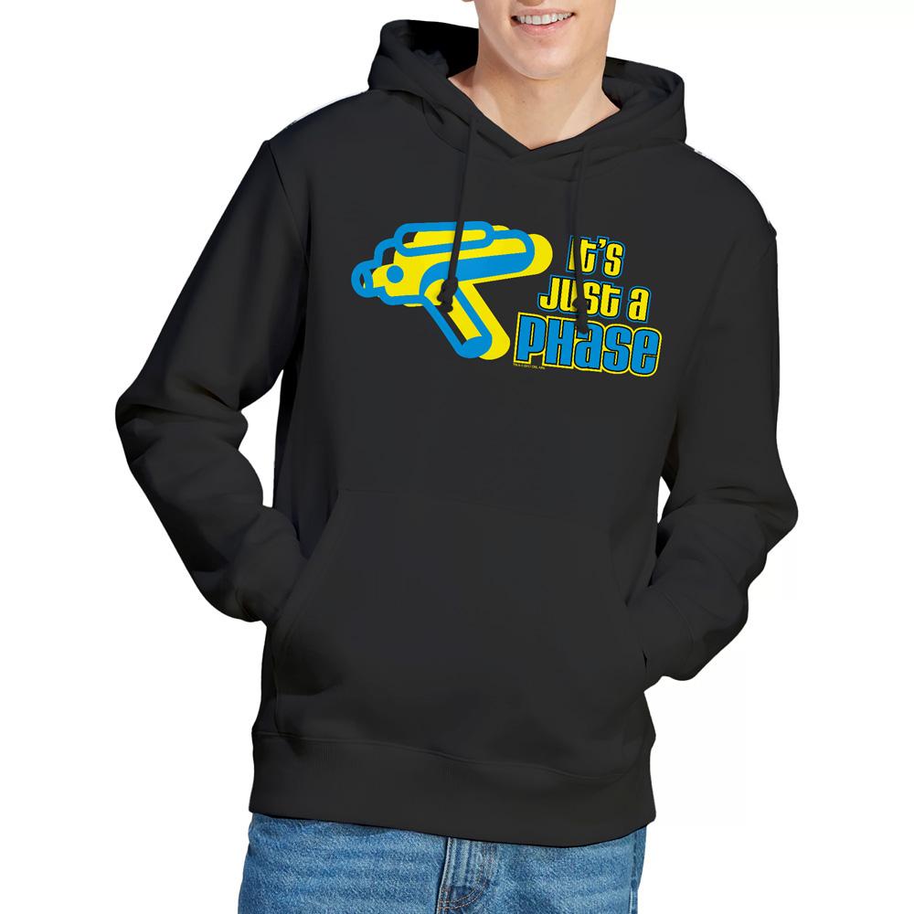 Black - Lifestyle - Star Trek Quogs Mens Just a Phase Hoodie