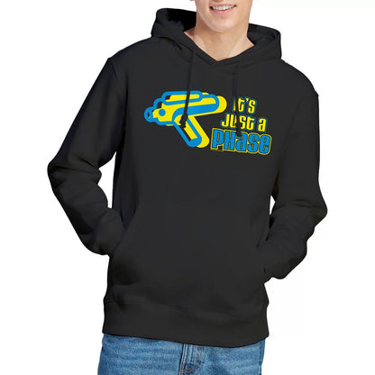 Black - Lifestyle - Star Trek Quogs Mens Just a Phase Hoodie