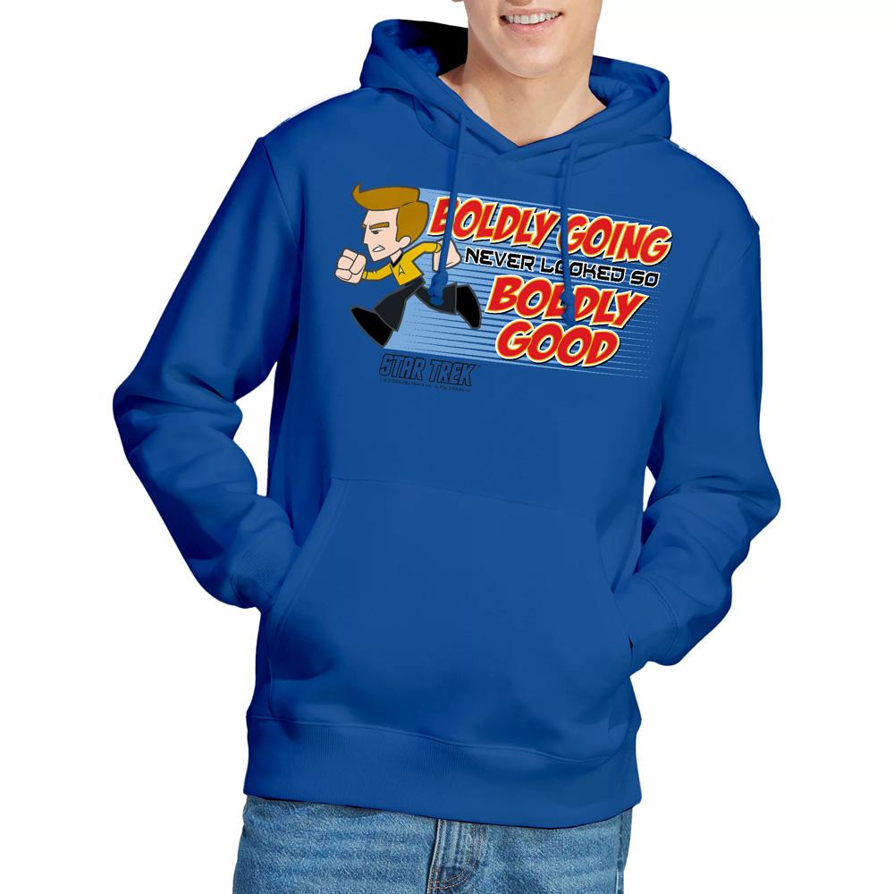Royal Blue - Lifestyle - Star Trek Quogs Mens Boldly Good Hoodie
