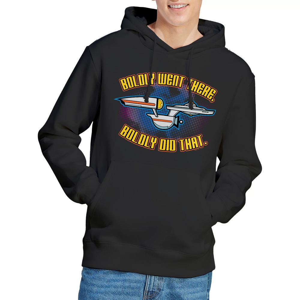 Black - Lifestyle - Star Trek Quogs Mens Bold Hoodie