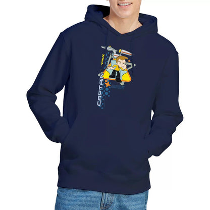 Navy - Lifestyle - Star Trek Quogs Mens Captain´s Chair Hoodie