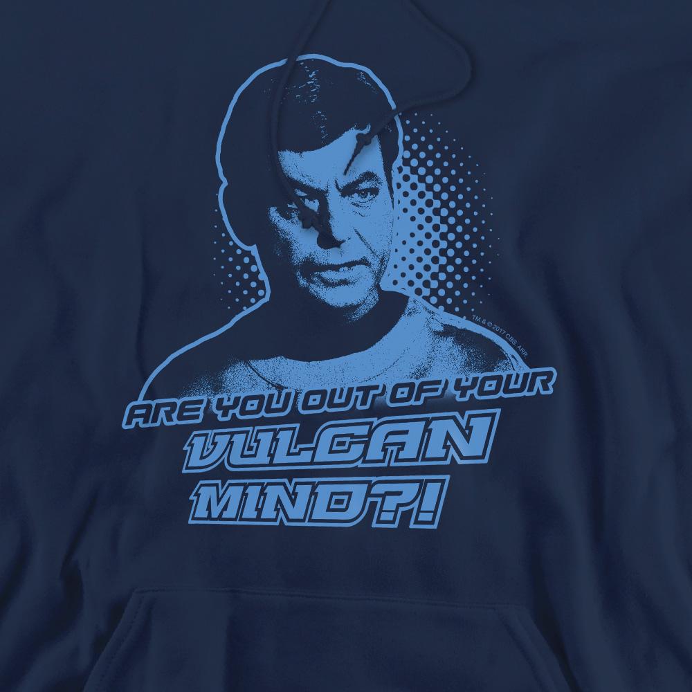 Navy - Pack Shot - Star Trek Mens Vulcan Mind Hoodie