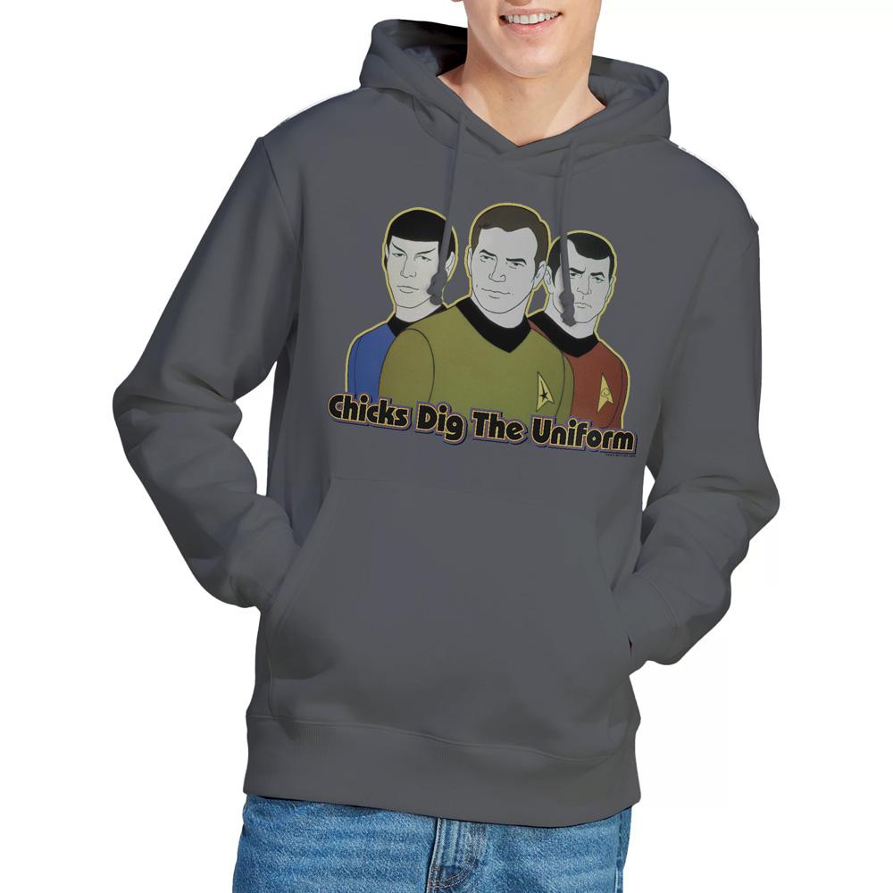 Charcoal - Lifestyle - Star Trek Mens Dig It Hoodie