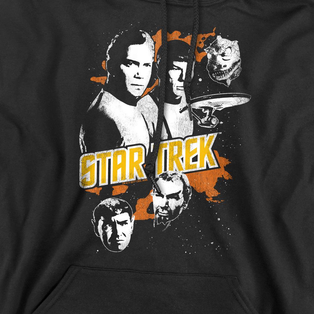 Black - Pack Shot - Star Trek Mens Good Vs Evil Graphic Hoodie