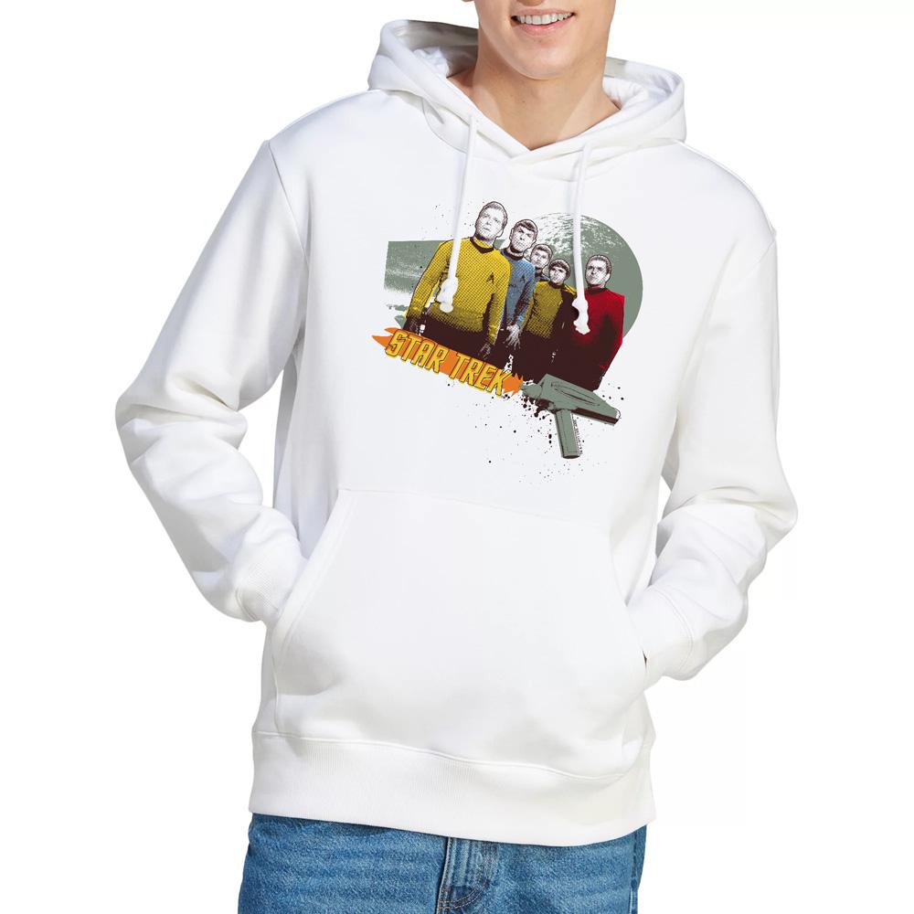 White - Lifestyle - Star Trek Mens Strange New Worlds Hoodie