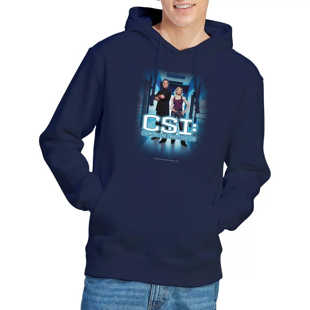 Navy - Lifestyle - CSI Mens Serious Business Hoodie