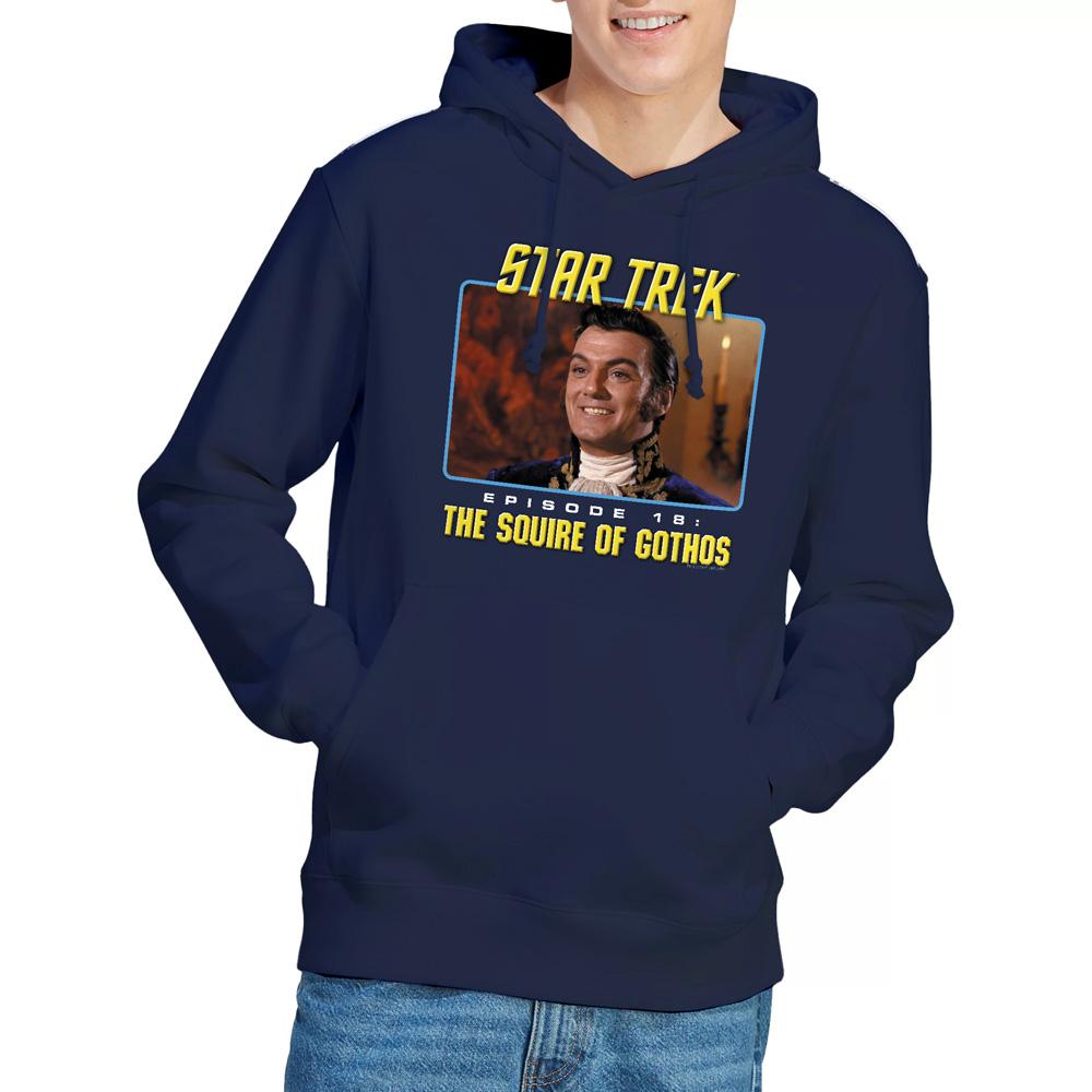Navy - Lifestyle - Star Trek Mens The Squire of Gothos Hoodie