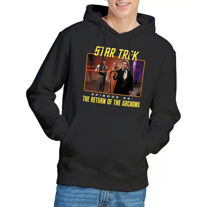 Black - Lifestyle - Star Trek Mens Episode 22 Hoodie