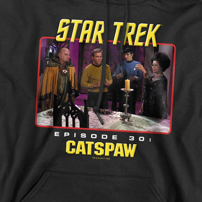Black - Pack Shot - Star Trek Mens Cat´s Paw Hoodie
