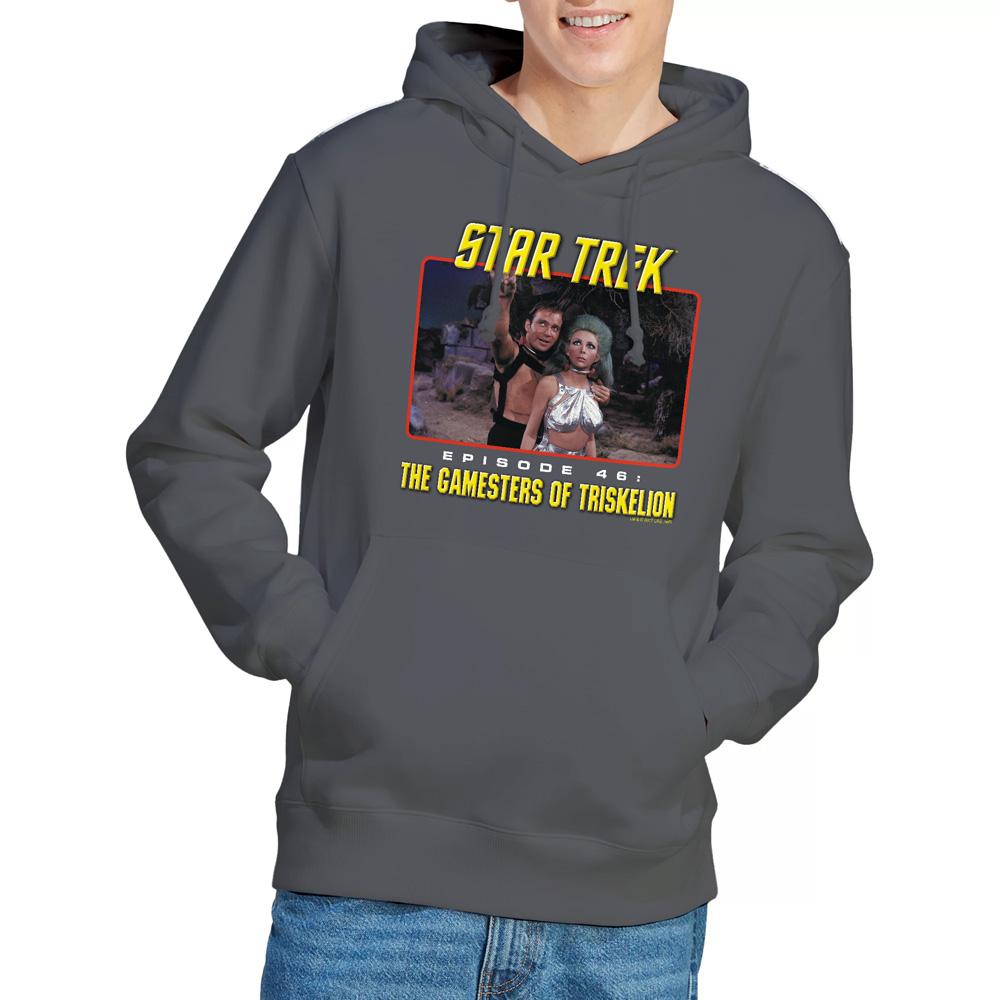Charcoal - Lifestyle - Star Trek Mens Episode 46 Hoodie