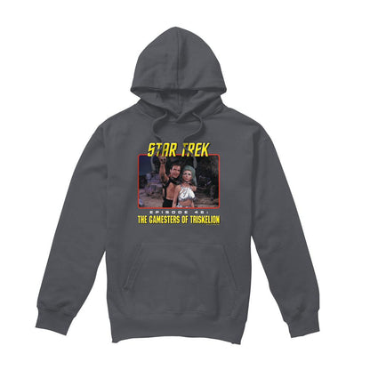 Charcoal - Front - Star Trek Mens Episode 46 Hoodie