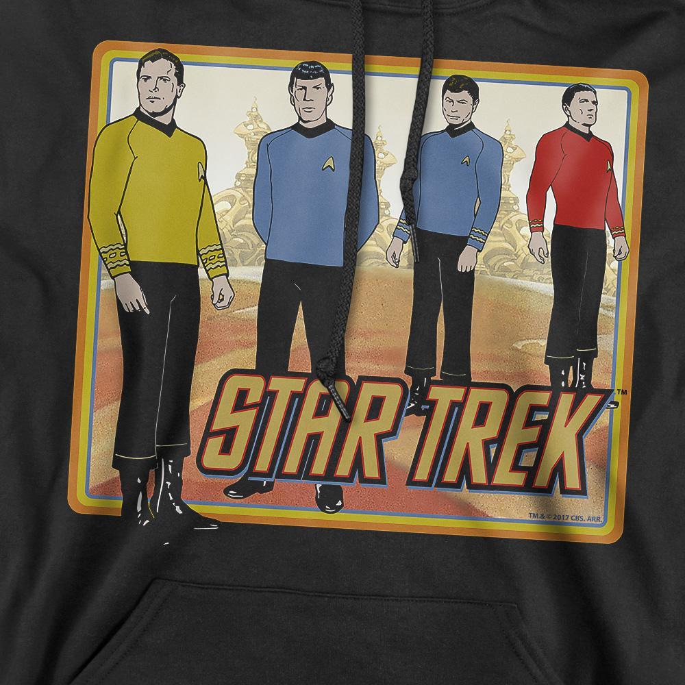 Black - Pack Shot - Star Trek Mens Classic Hoodie