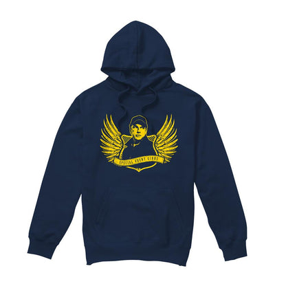 Navy - Front - NCIS Mens Go Navy Hoodie