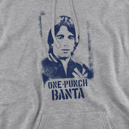 Sport Heather - Pack Shot - TAXI Mens One Punch Banta Hoodie