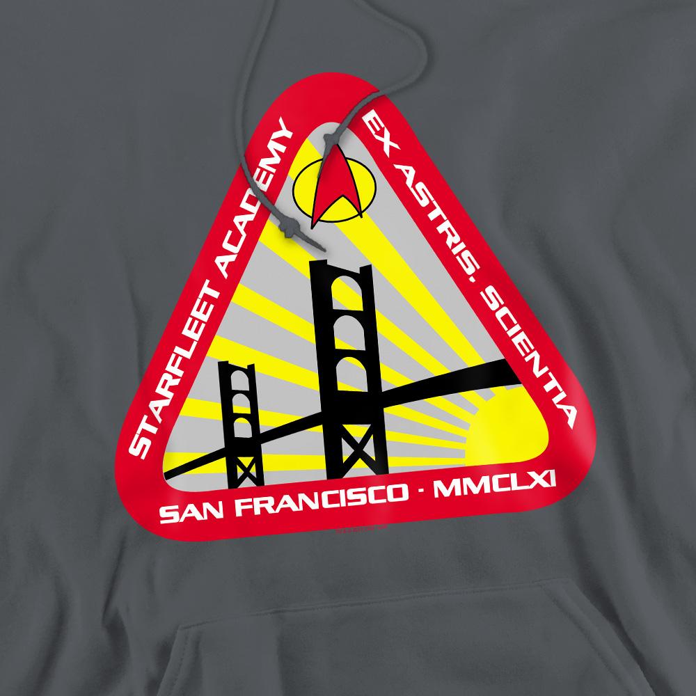 Charcoal - Lifestyle - Star Trek Mens Starfleet Academy Hoodie