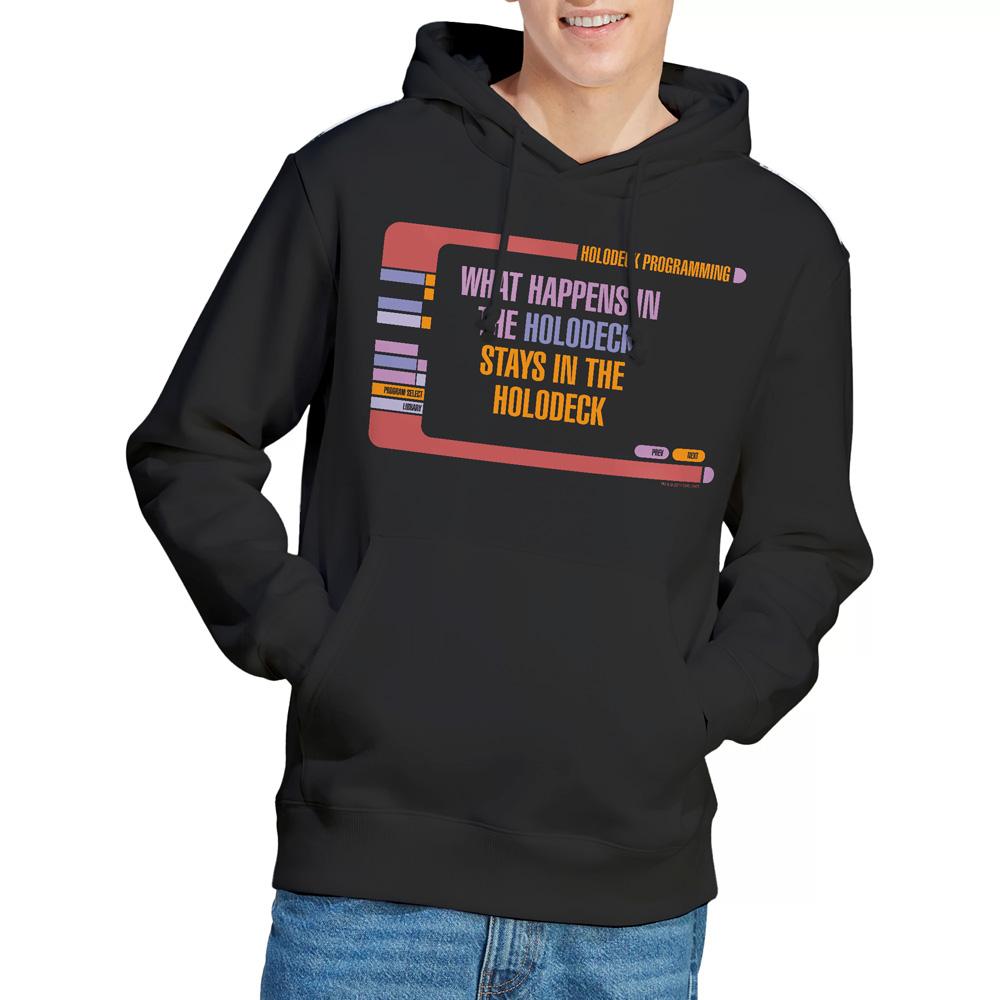 Black - Lifestyle - Star Trek Mens Holodeck Secrets Hoodie