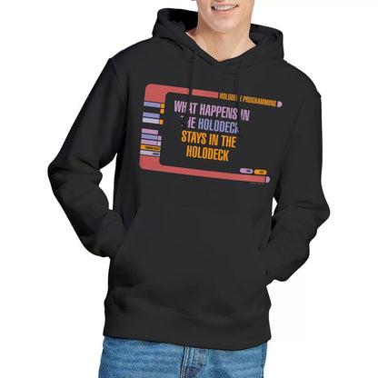 Black - Lifestyle - Star Trek Mens Holodeck Secrets Hoodie