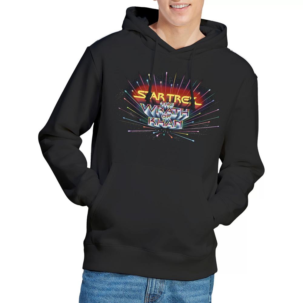 Black - Lifestyle - Star Trek Mens Khan Logo Hoodie