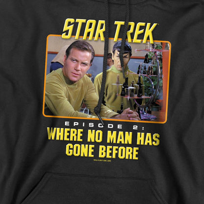 Black - Pack Shot - Star Trek Mens Episode 2 Hoodie
